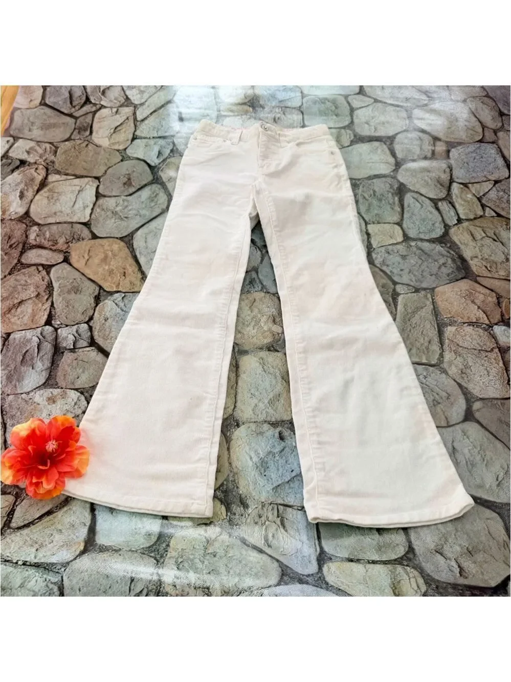 GAP WHITE CORDS-10 SLIM